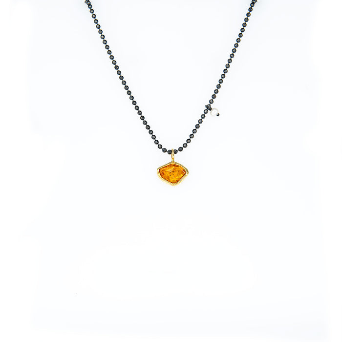 Mandarin Garnet Necklace