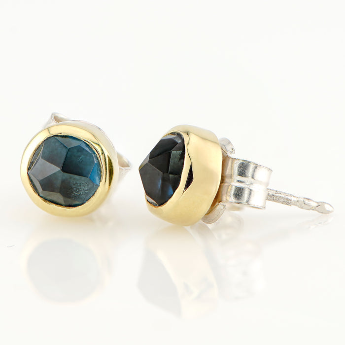 London Blue Topaz Stud Earrings