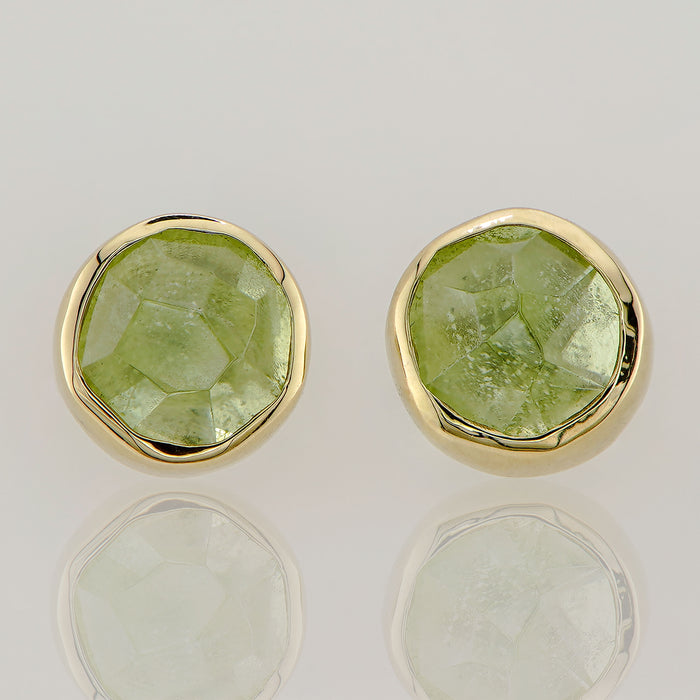 Peridot Stud Earrings