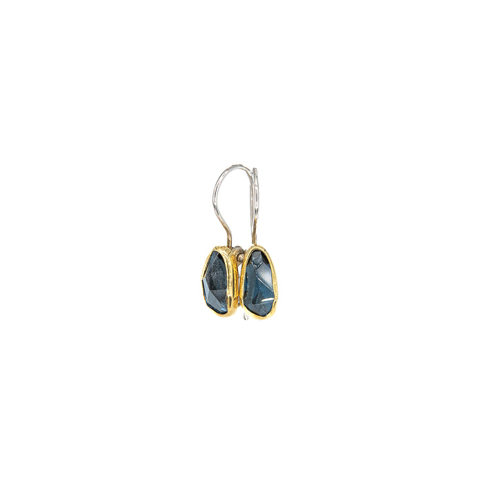 London Blue Topaz Dangle Earrings