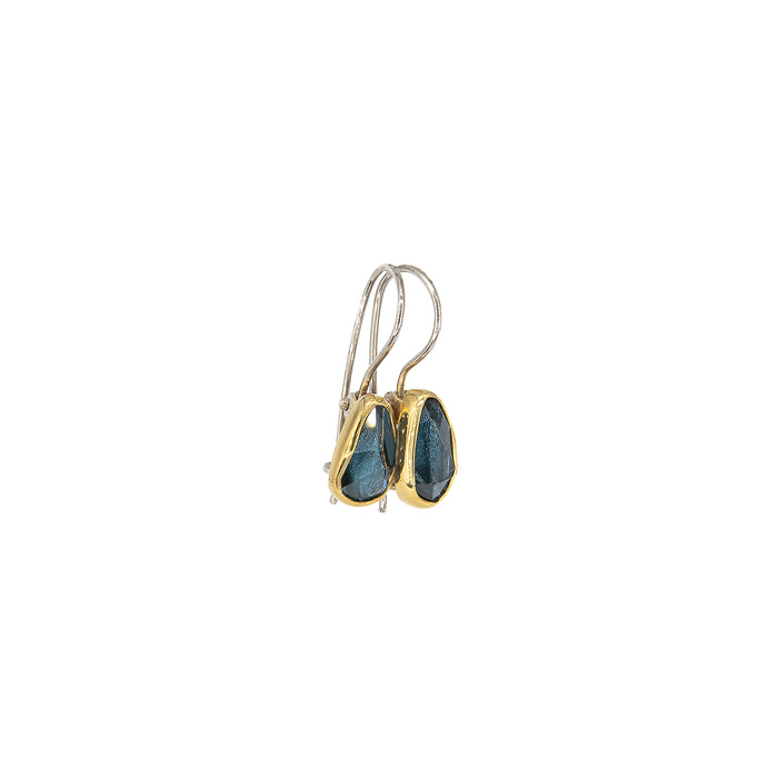 London Blue Topaz Dangle Earrings