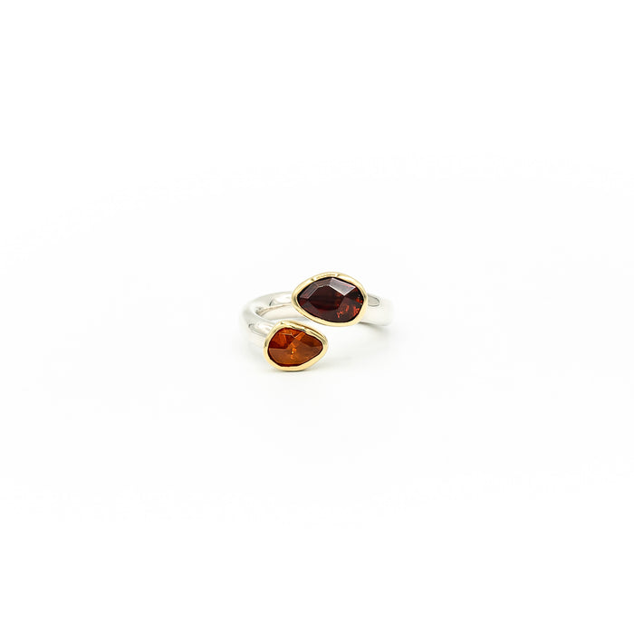 Multi Garnet Ring