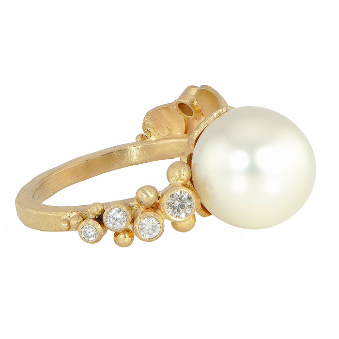 South Sea Pearl Gold Ring