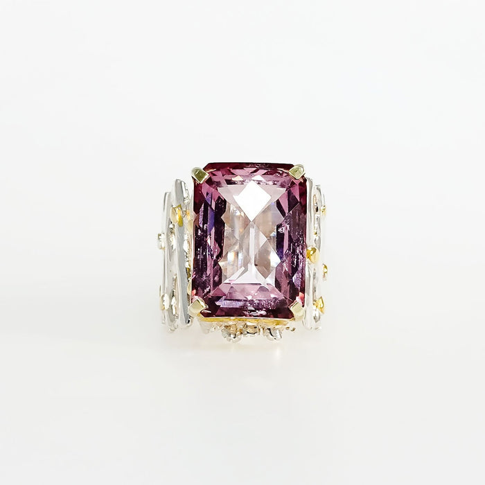 Pink Topaz Ring