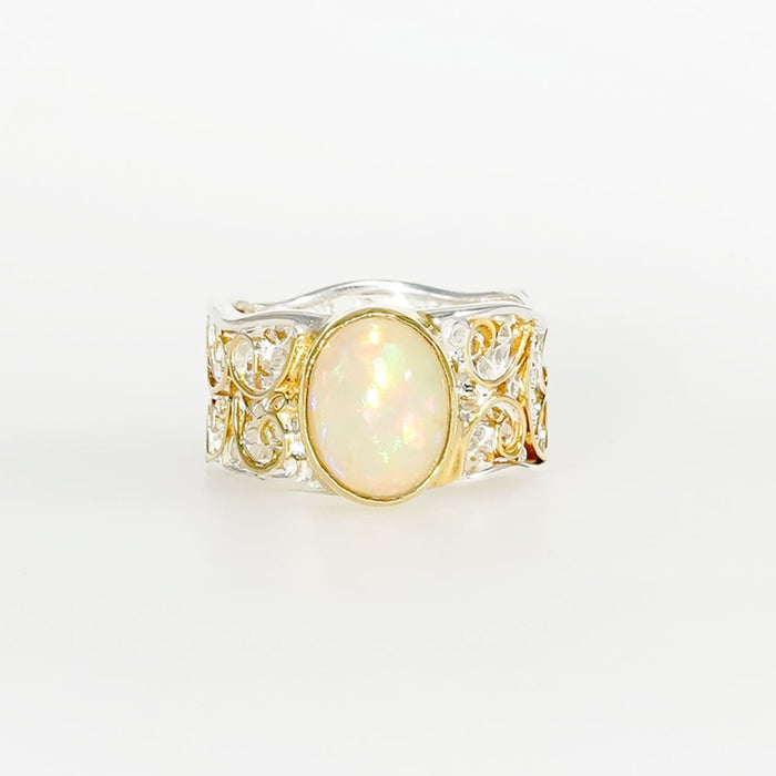 Ethiopian Opal Ring