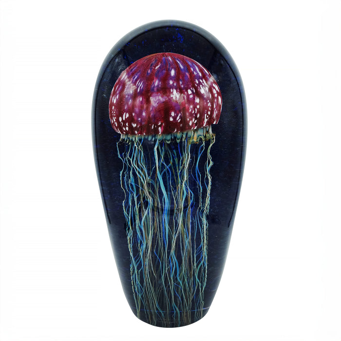 Gold Ruby Jellyfish Seascape