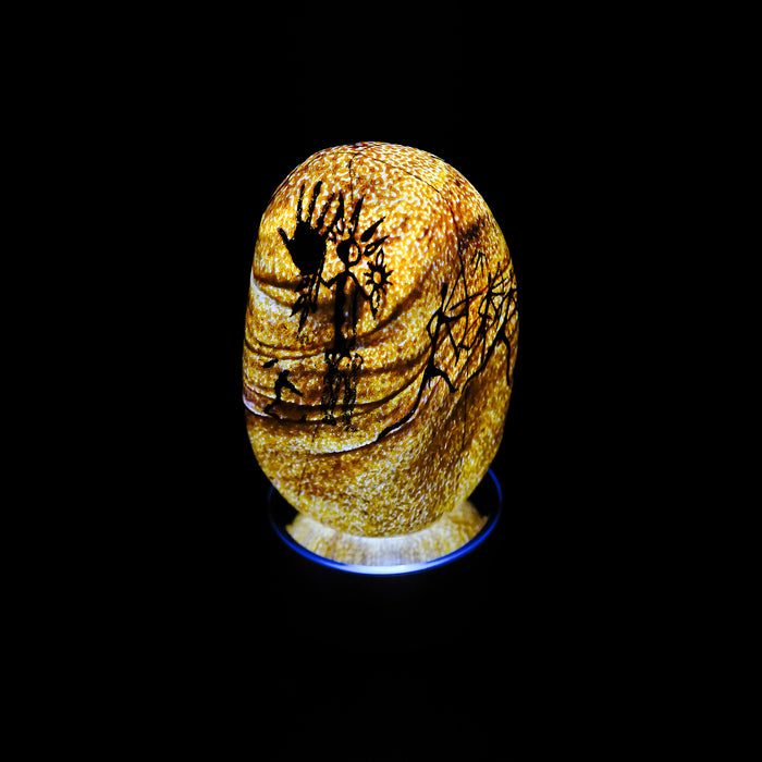 Petroglyph Rock Sculpture Paperweight