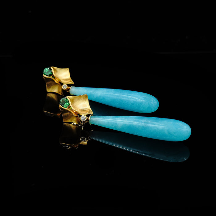 Amazonite Earrings