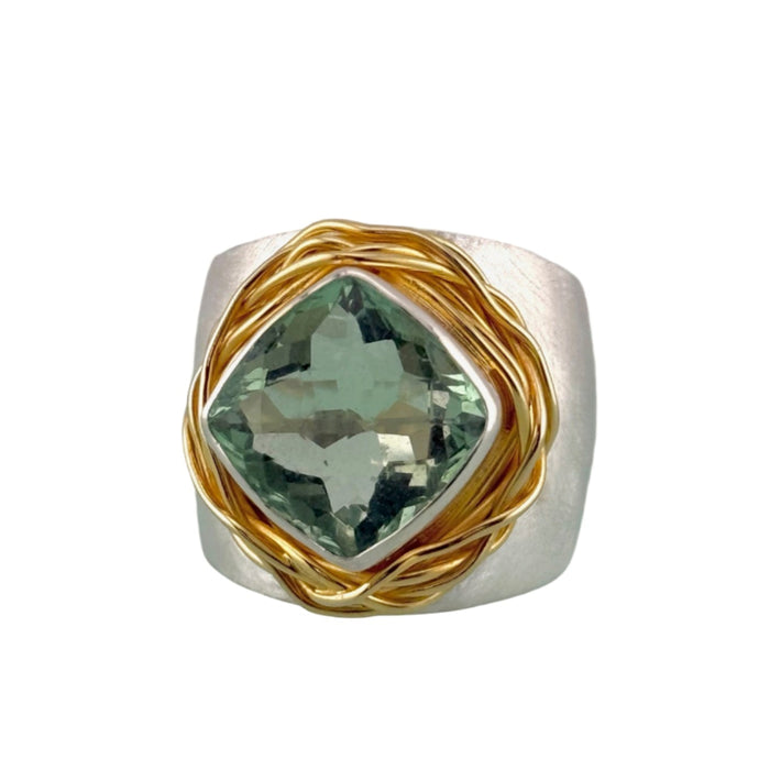 One Of A Kind Fluorite Nest Ring