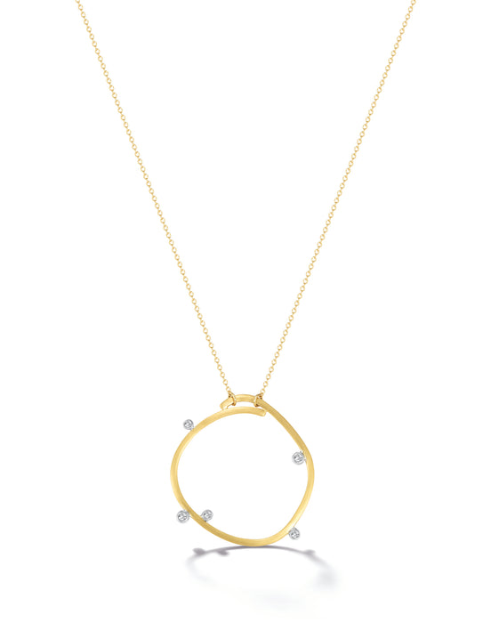 Scribble Loop Necklace