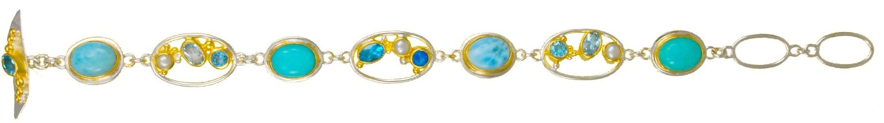 Multi Oval Link Bracelet