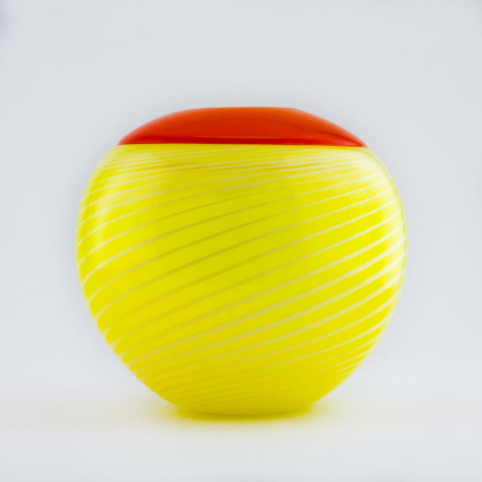 Yellow & Orange Purdy Vase