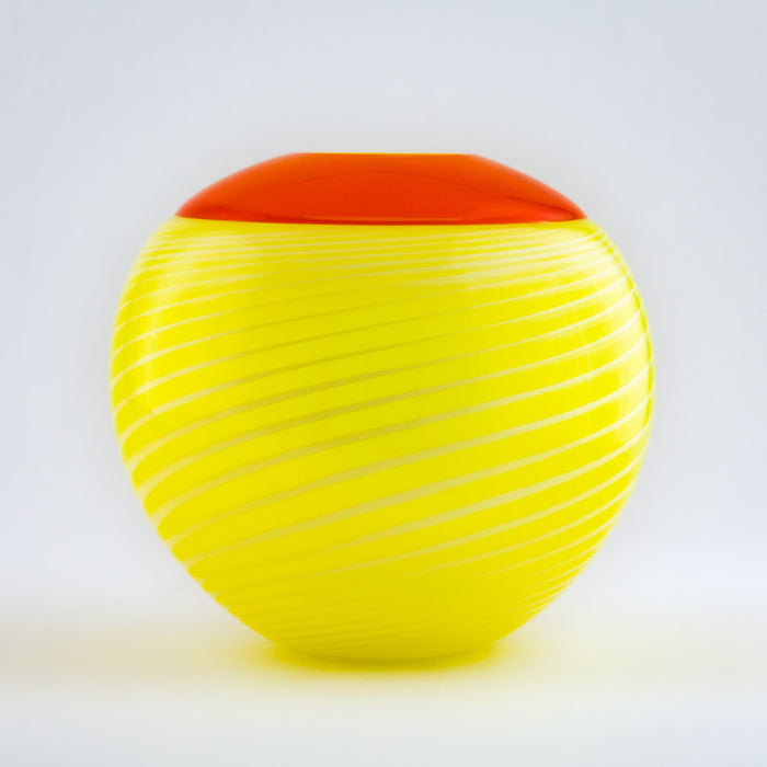 Yellow & Orange Purdy Vase