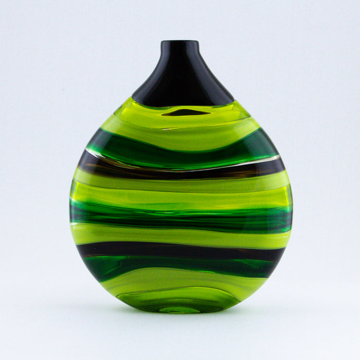 Green Ebb & Flow Vase