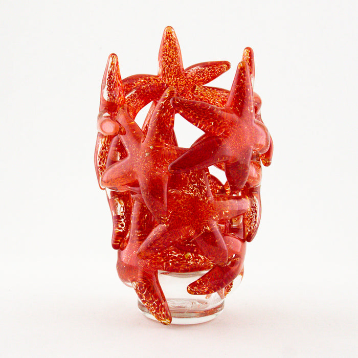 Red Mini Starfish Cluster