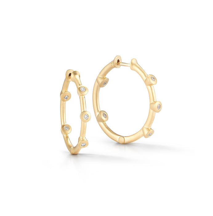 Cono Medium Hoop Earrings
