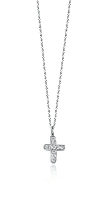 Graffiti Cross Necklace