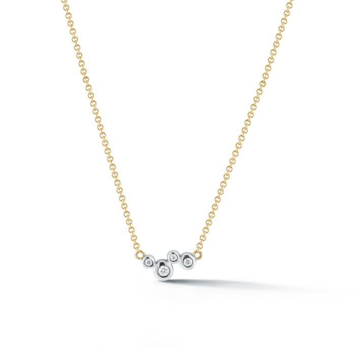 Scribble Single Cluster Necklace