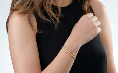 Cono Double Hinged Bangle