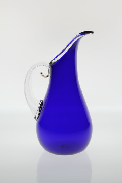 Cobalt Curly Pitcher