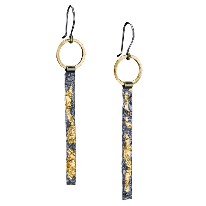 Keum-Boo Reticulated Stick Earrings
