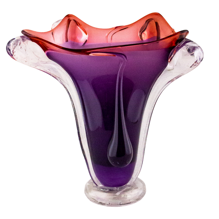 Purple Pink Drop Vase