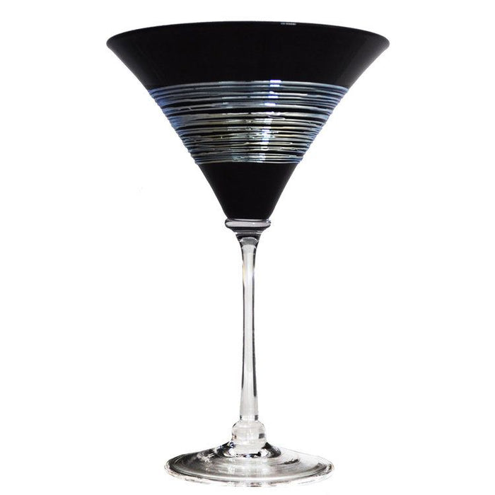 Black Silverspun Martini