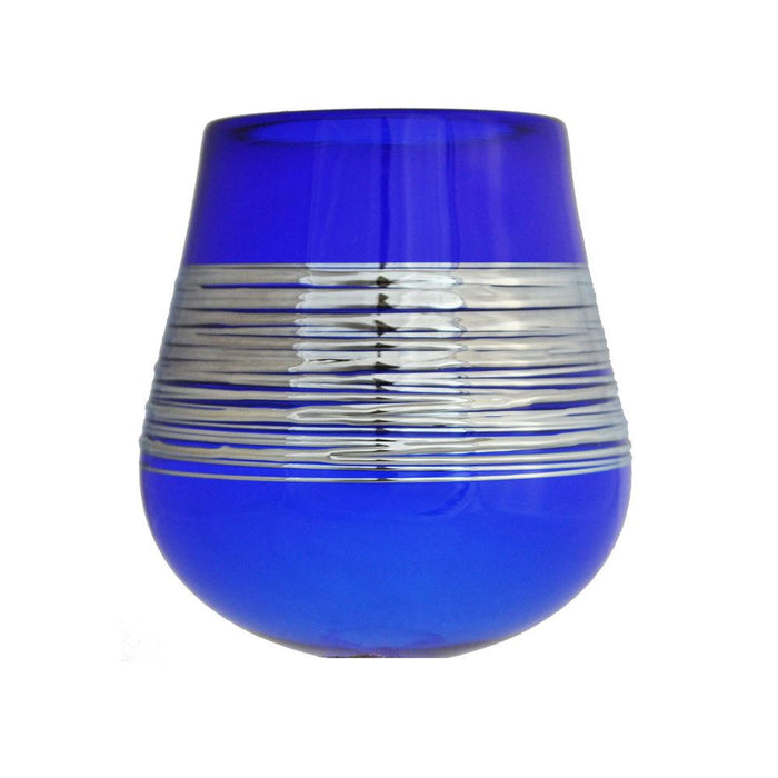 Cobalt Silverspun Tumbler