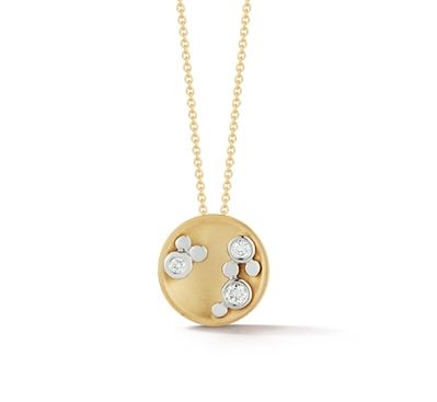 Scribble Small Moon Cluster Necklace