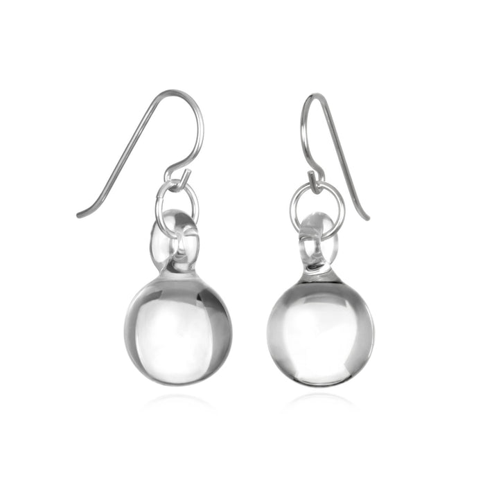 Glass Small Ball Earrings