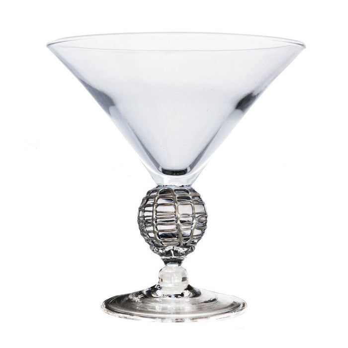 Silver Latitude Short Form Martini Glass
