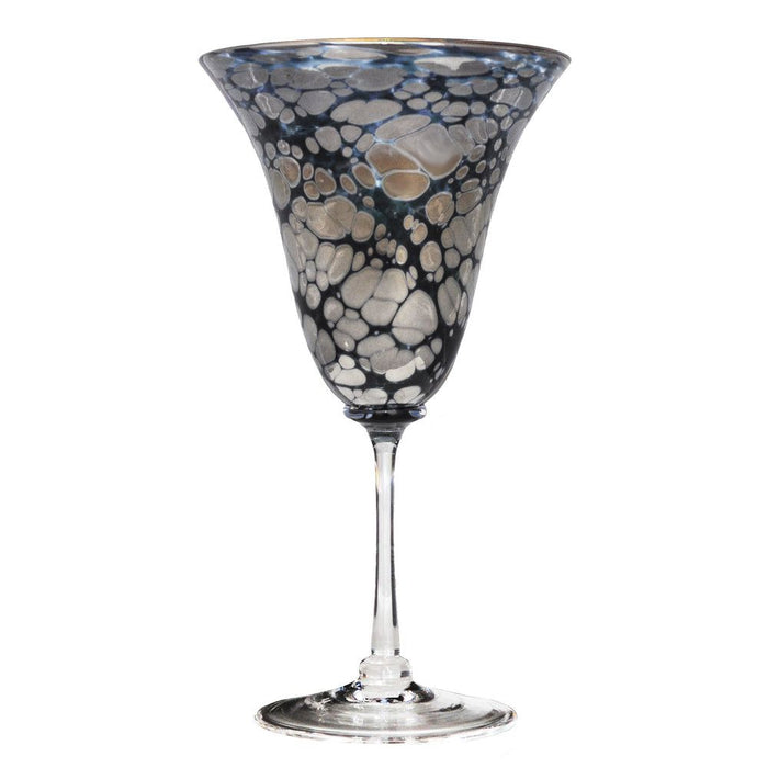 Silver Spider Venetian Glass