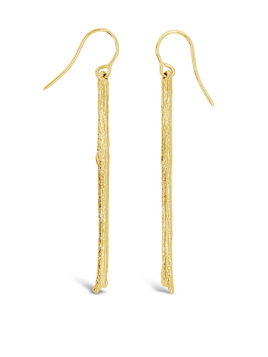 Olive Branch Twig Earrings