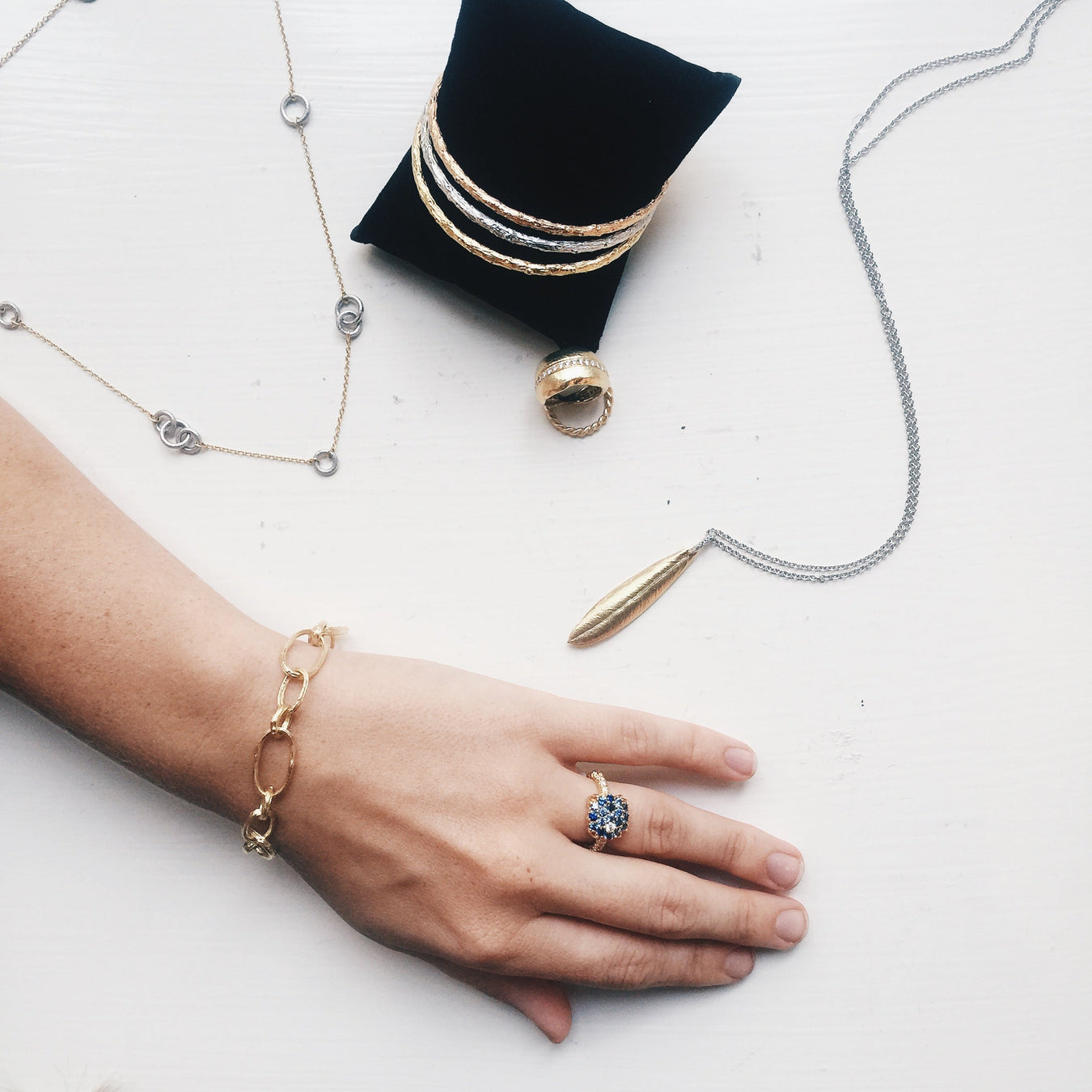 Gold & Diamond Artisan Jewelry Available at Fusion Art Glass & Fine Jewelry