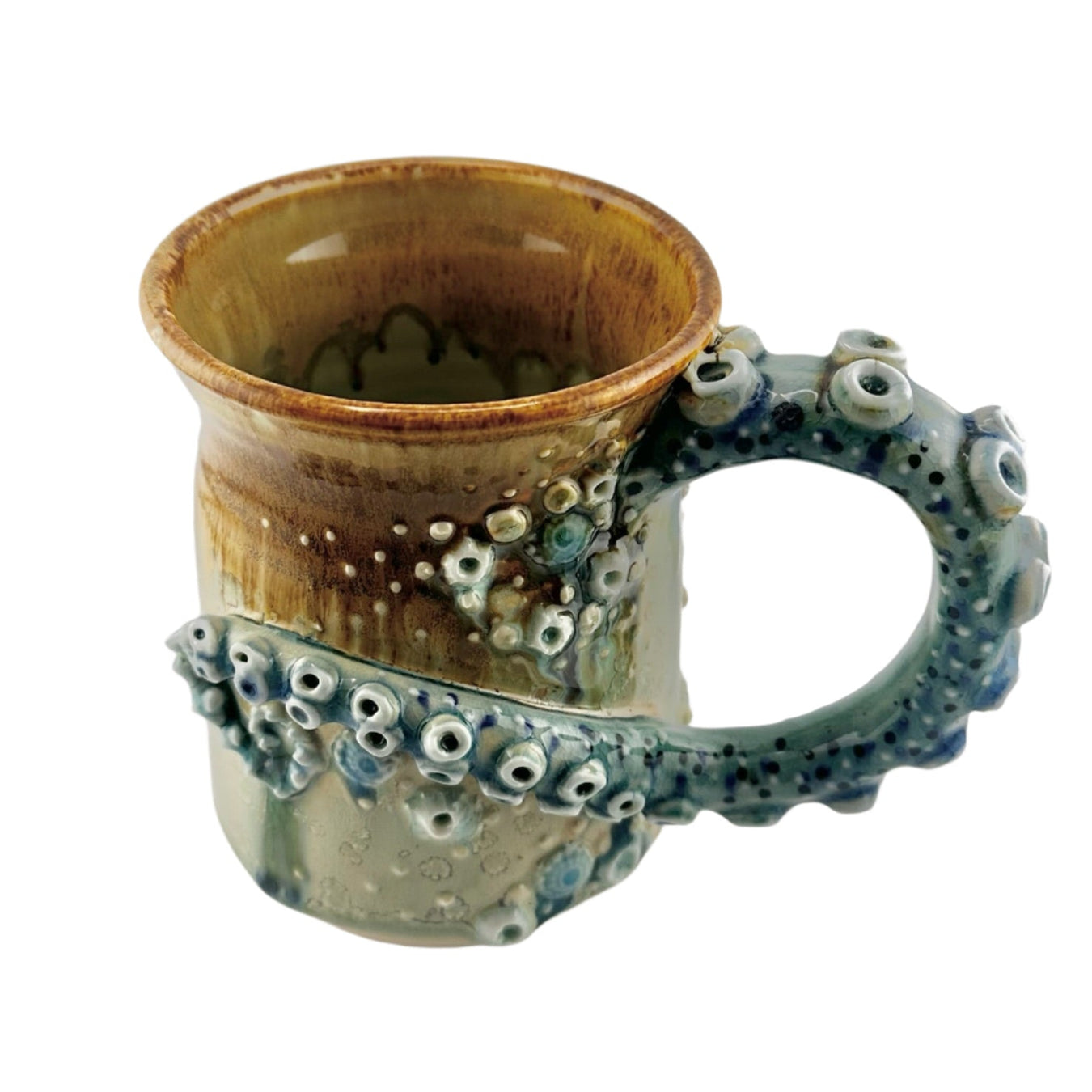 Ceramic Mugs by Sherron Totter Available at Fusion Art Glass & Fine Jewelry