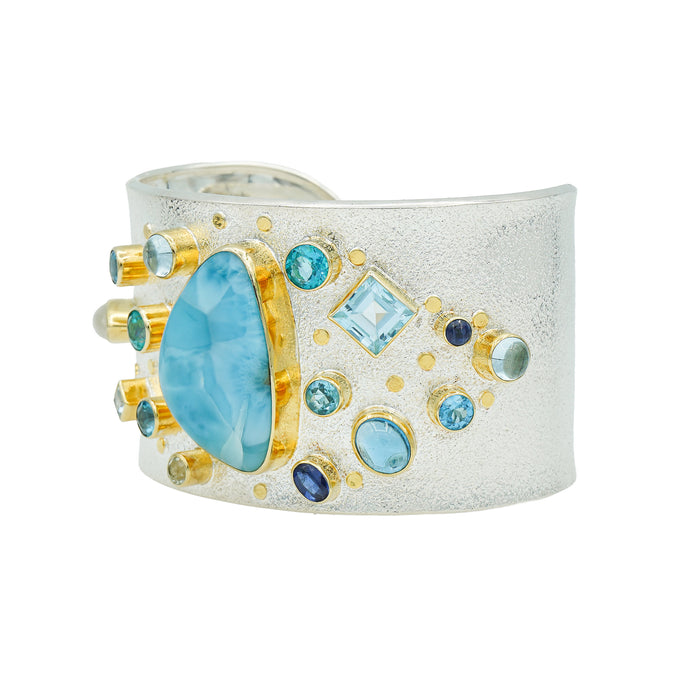 Multi Stone Cuff