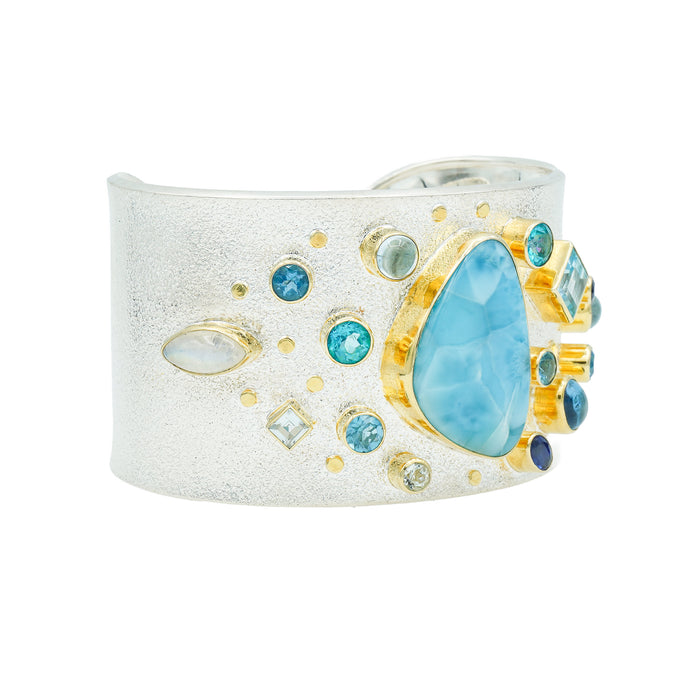 Multi Stone Cuff