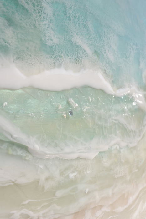 Lagoon Resin Painting