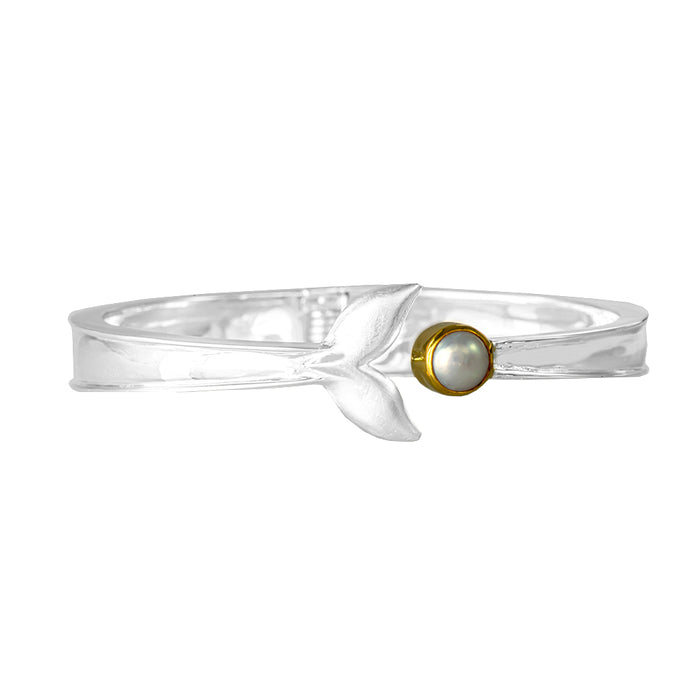 Pearl Whales Tail Cuff