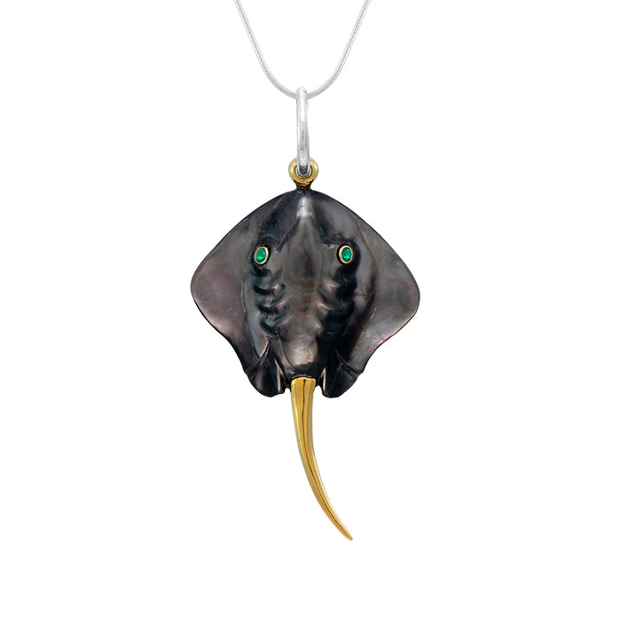Sting Ray Pendant Necklace