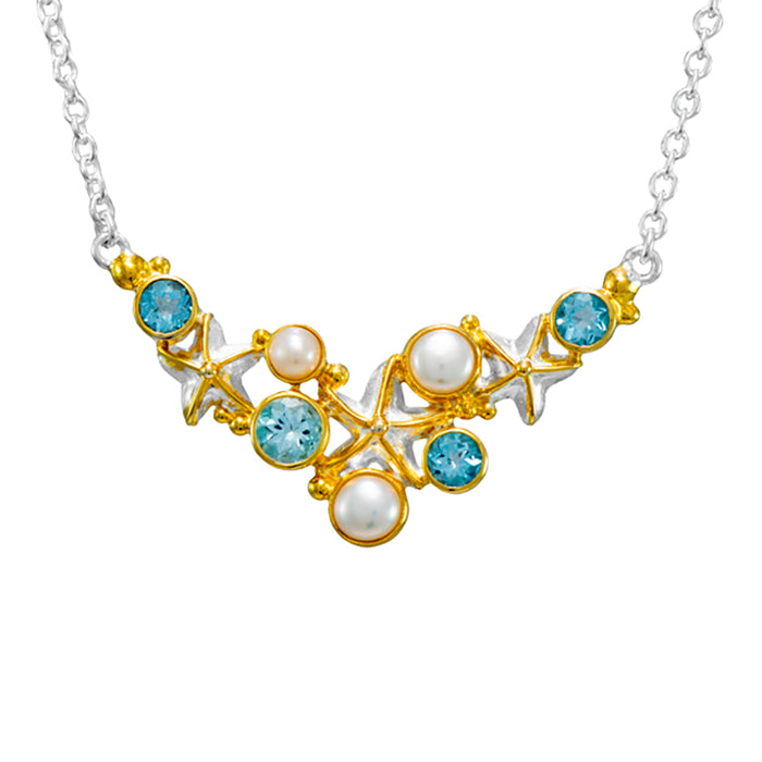 Starfish Bubble Necklace