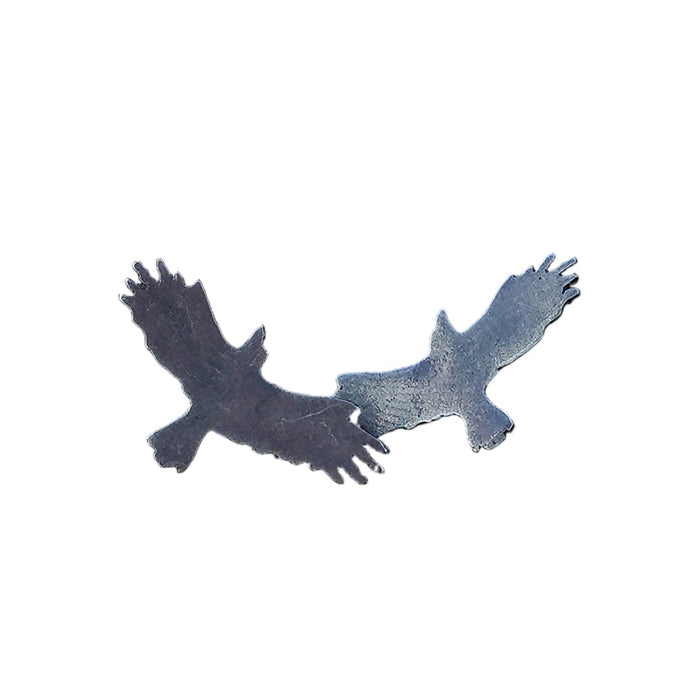Flying Crow Stud Earrings