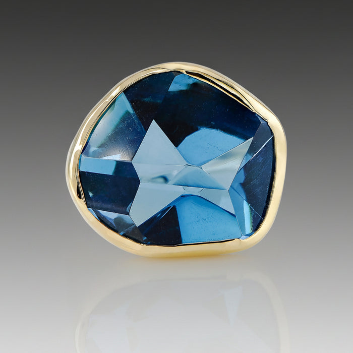 London Blue Topaz Ring
