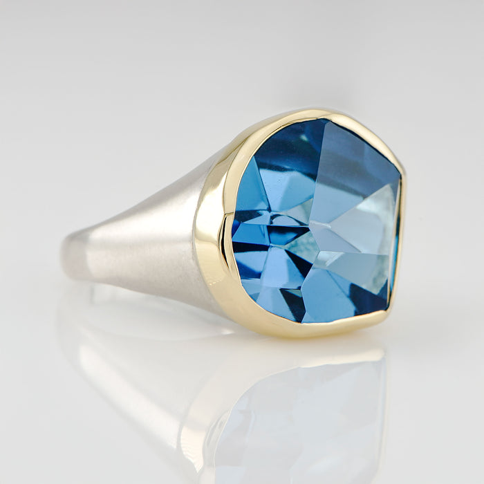 London Blue Topaz Ring