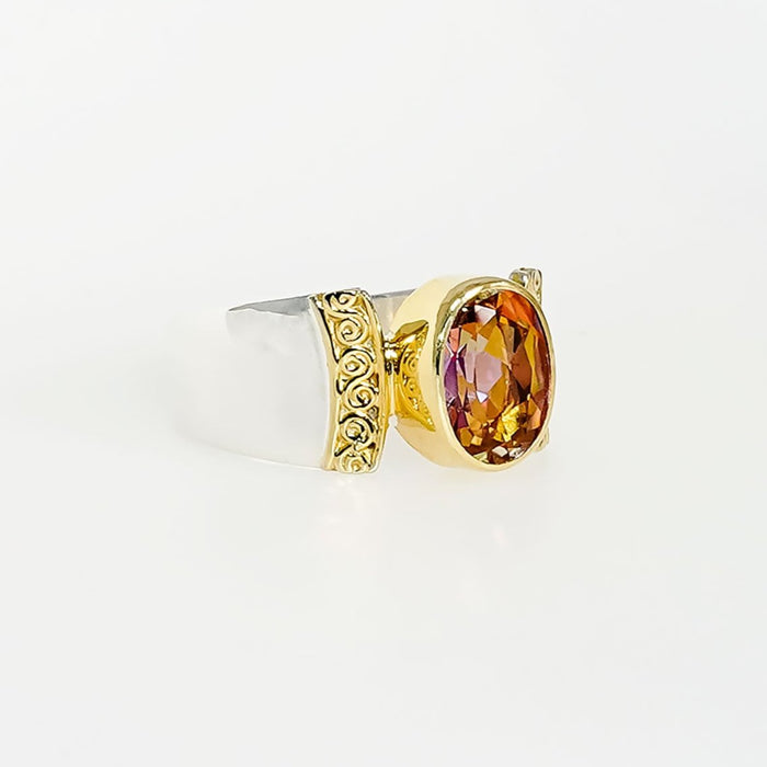 Azotic Ecstasy Topaz Ring
