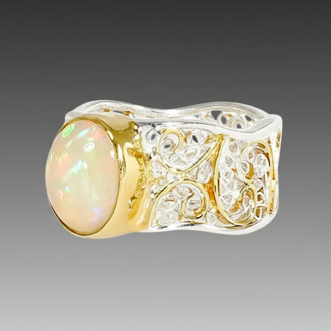 Ethiopian Opal Ring