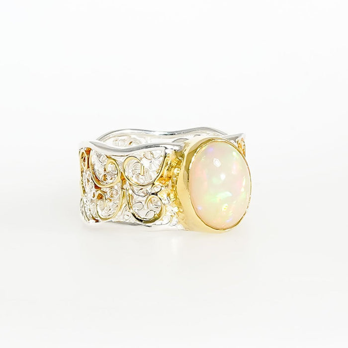 Ethiopian Opal Ring