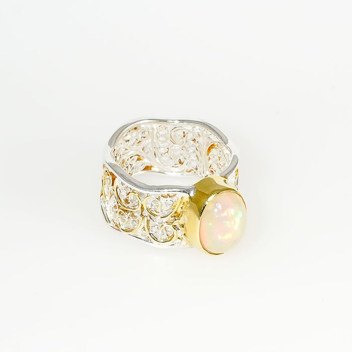 Ethiopian Opal Ring