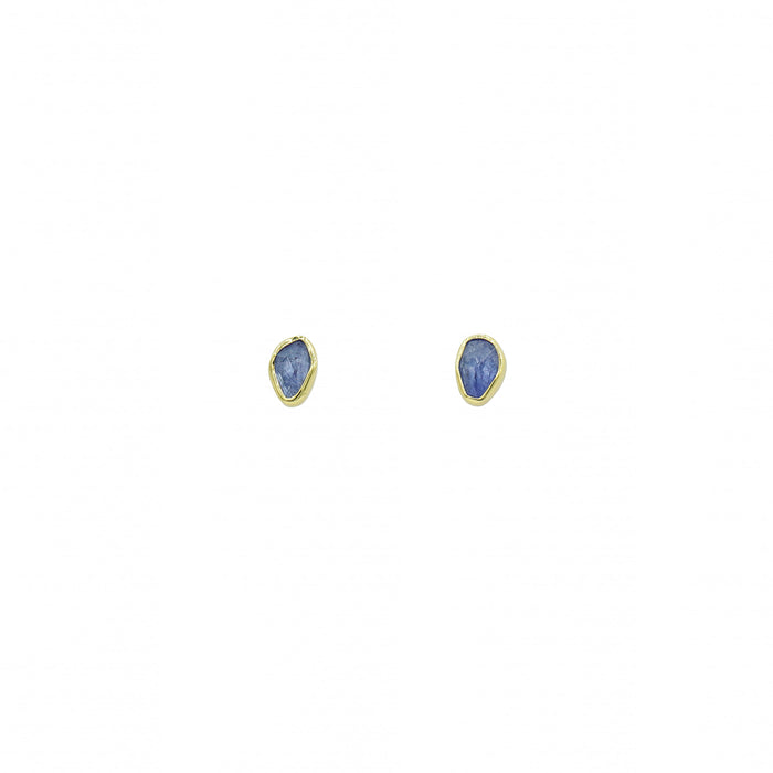Tanzanite Stud Earrings