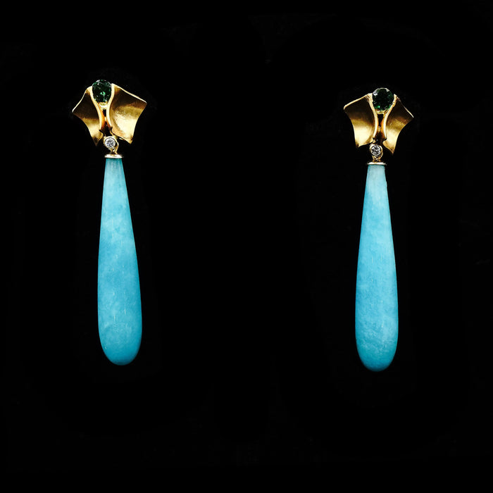 Amazonite Earrings